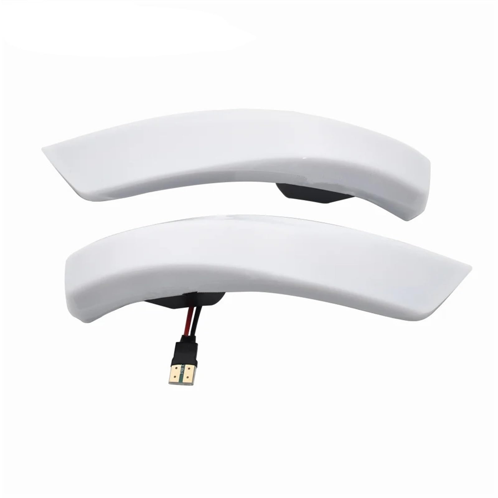 AUTEBGV Kompatibel Mit Focus Für Mk2 2008 2009 2010 Blinker Seitlich Für Außenspiegel Blinker Blinker Licht 2 Stück Rückspiegel Blinker Lampe(White) von AUTEBGV