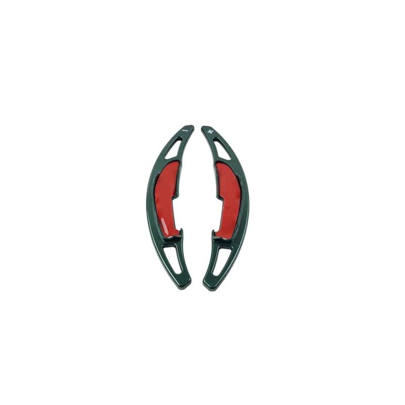 AUTEBGV Kompatibel Mit Für F87 2014–2022 Für F80 F82 F83 2014–2021 Autoinnenraum-Schaltwippen-Lenkrad-SController-Hifter-Verlängerung Lenkrad Schaltpaddel(Green) von AUTEBGV