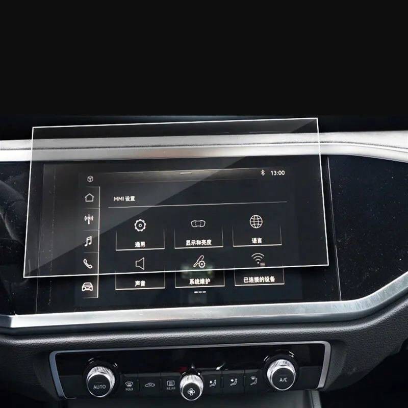 AUTEBGV Kompatibel Mit Für Q3 2019 2020 Auto-GPS-Navigation Und Armaturenbrett-Displayschutzfolie Aus Gehärtetem Glas GPS Navigation Schutzfolie(GPS) von AUTEBGV