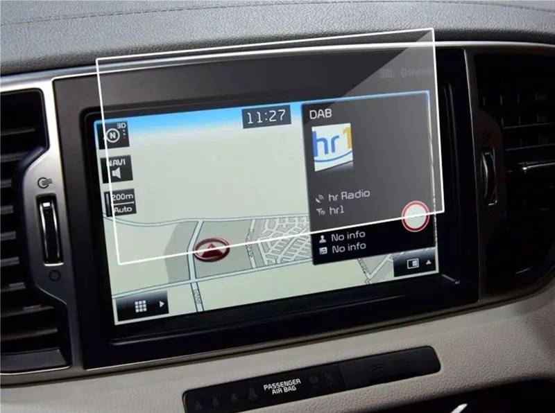 AUTEBGV Kompatibel Mit Toyota Für Camry 2018 7 Zoll Auto GPS Navigation LCD Bildschirm Gehärtetem Glas Displayschutzfolie GPS Navigation Schutzfolie von AUTEBGV