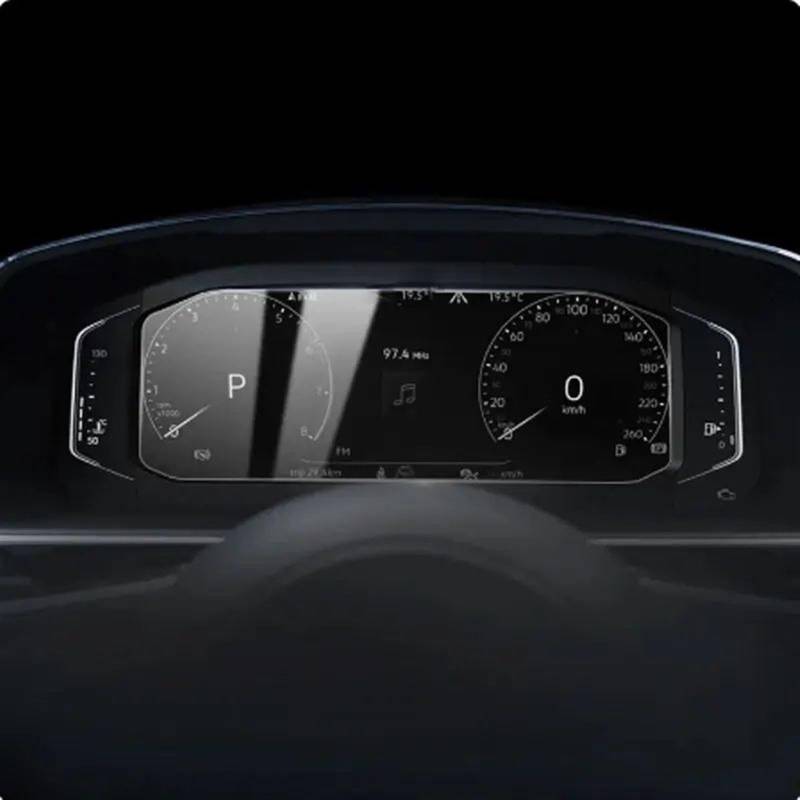 AUTEBGV Kompatibel Mit VW Für J&etta A7 MK7 2019 2020 2021 2022 Auto-Armaturenbrett-Displayschutzfolie Aus Gehärtetem Glas GPS Navigation Schutzfolie von AUTEBGV