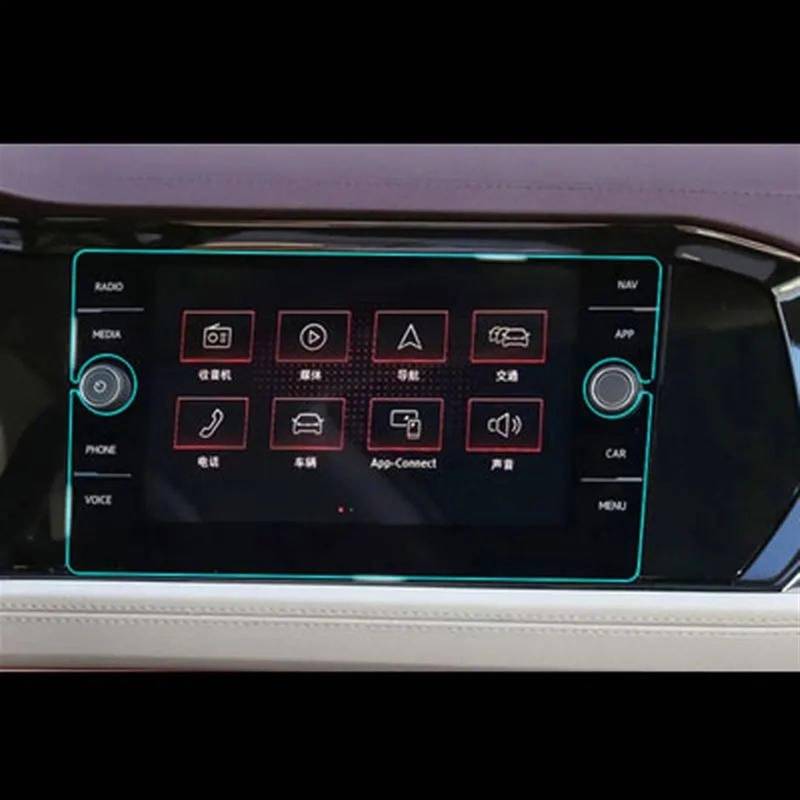 AUTEBGV Kompatibel Mit VW Für Virtus 2018 2019 2020 8 Zoll Auto GPS Navigation LCD Bildschirm Gehärtetes Glas Displayschutzfolie GPS Navigation Schutzfolie von AUTEBGV