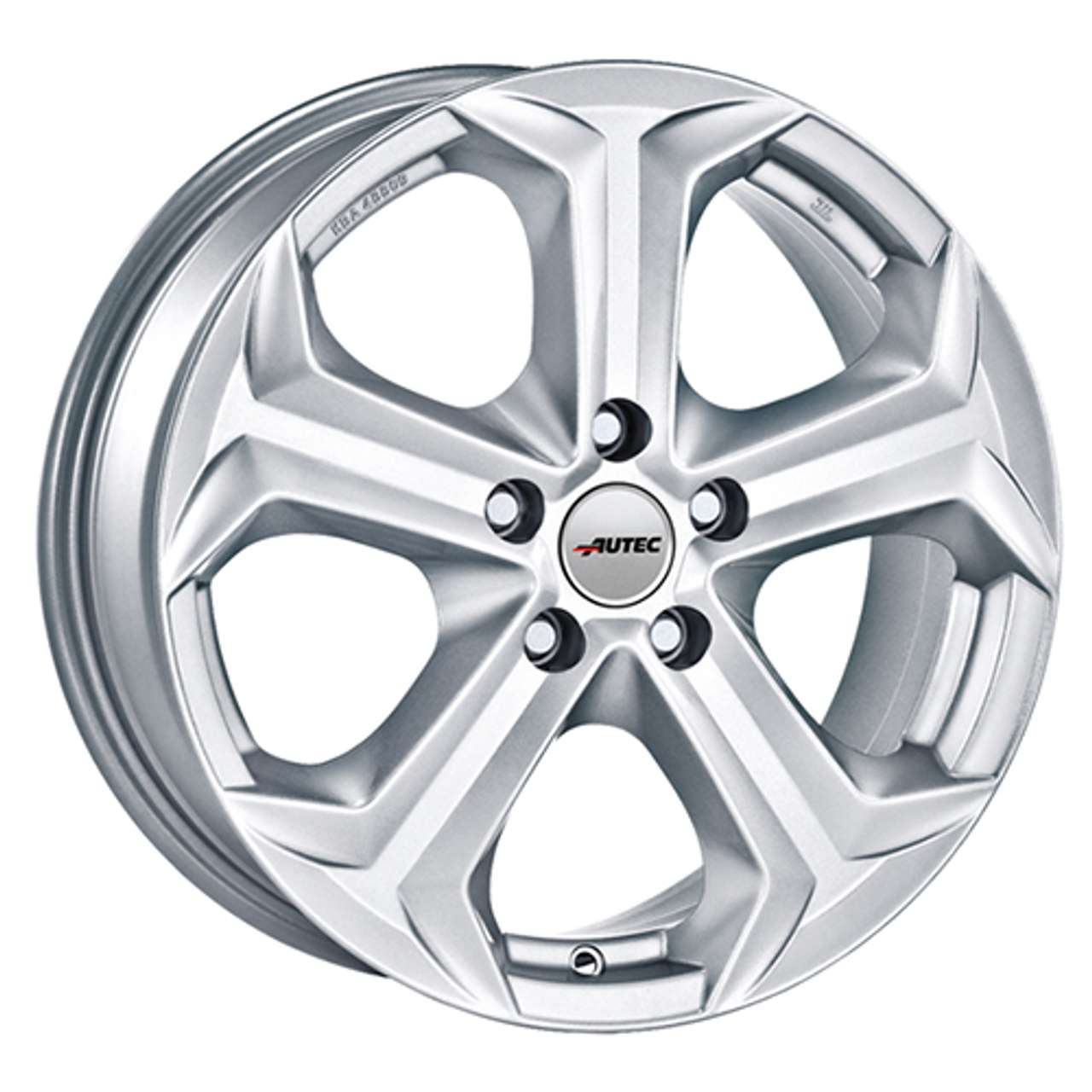 AUTEC TYP X - XENOS brillantsilber 7.0Jx17 5x112 ET50 von AUTEC