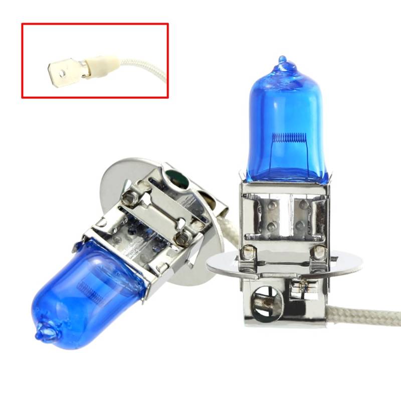 Krtopo 2 x H3 100W Scheinwerfer Halogen Bulbs Super Feux Weiß Für Nebel lampe Xenon Bulbs von Krtopo