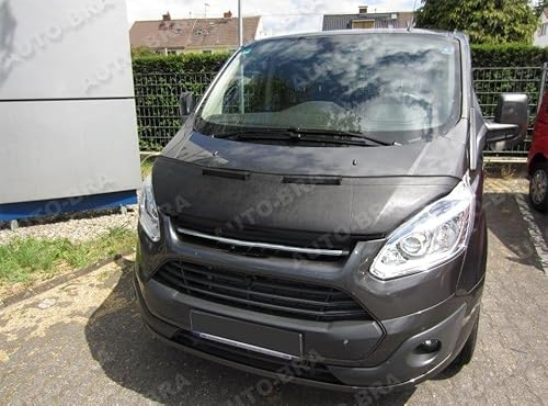 AB-00320 Auto BRA kompatibel mit Ford Transit Tourneo Custom 2012-2017 Haubenbra Steinschlagschutz Tuning Bonnet Bra von AUTO-BRA