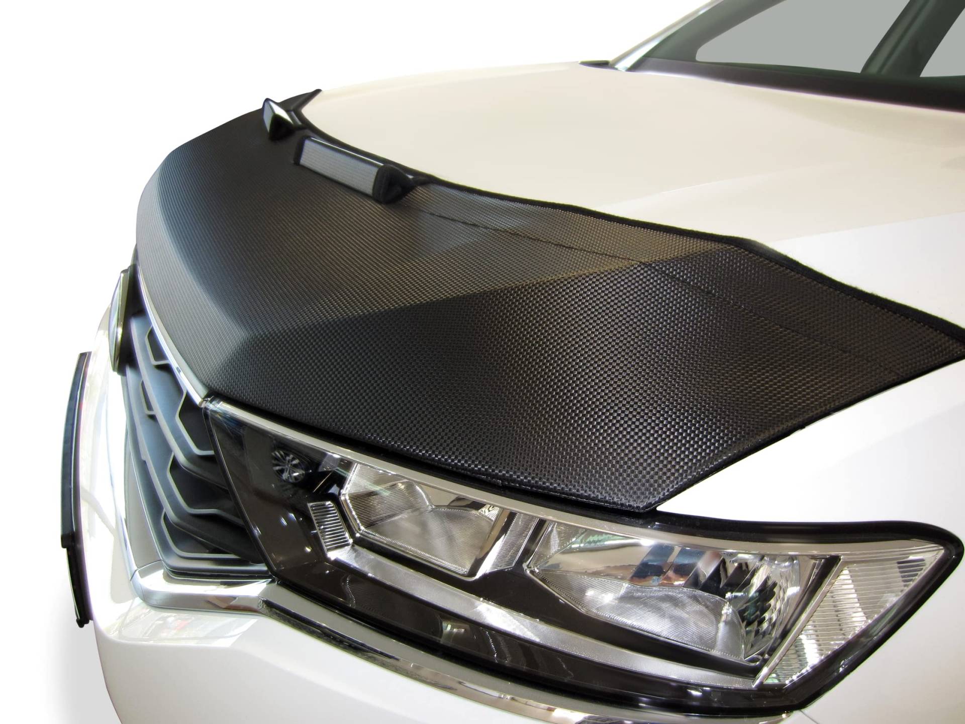 AB-00957 Carbon Optik AUTO-BRA kompatibel mit Audi A3 8P 2005-2008 Haubenbra Steinschlagschutz Tuning Bonnet Bra von AUTO-BRA