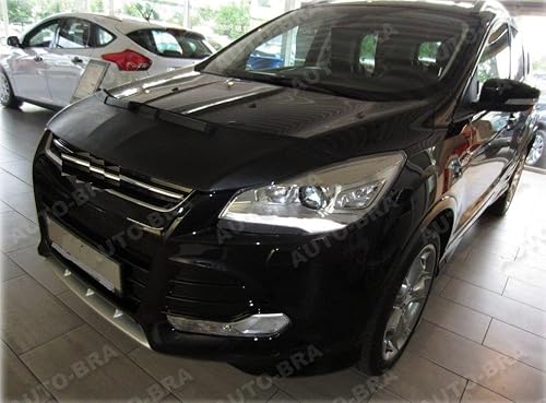 AB3-00100 Bonnet Bra kompatibel mit Ford Kuga 2 Bj. 2013-2017 Haubenbra Steinschlagschutz Tuning Bonnet Bra von AUTO-BRA