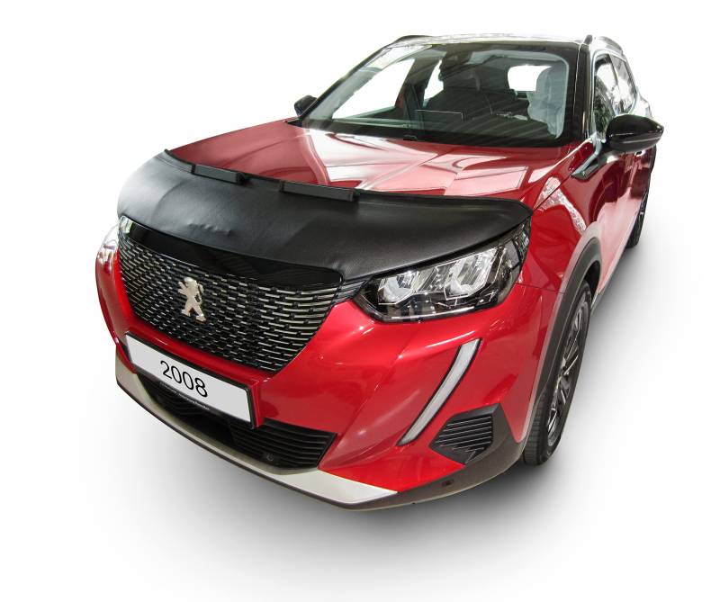 AB3-00560 Carbon Optik AUTO-BRA kompatibel mit Peugeot 2008 Bj. ab 2019 Haubenbra Steinschlagschutz Tuning von AUTO-BRA