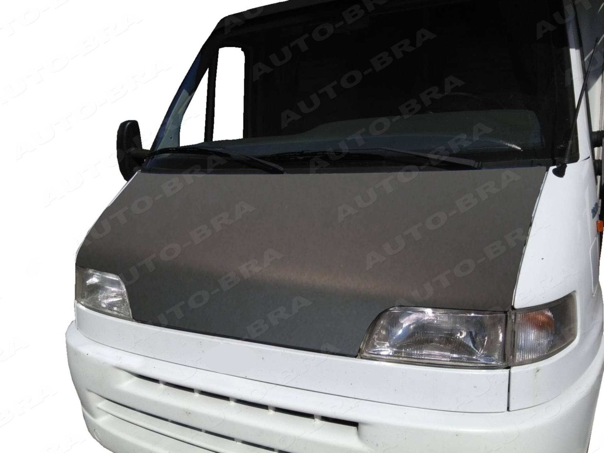 AB3-00761 Auto BRA Vollbra für die ganze Motorhaube kompatibel mit Fiat Ducato Peugeot Boxer Citroen Jumper 1994-2002 Haubenbra Steinschlagschutz Tuning Bonnet Bra von AUTO-BRA