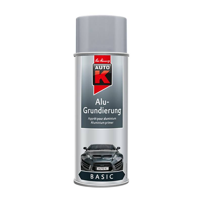 Auto-K KWASNY 233 060 Basic Alu-Grundierung Grau Spray 400ml von Auto K