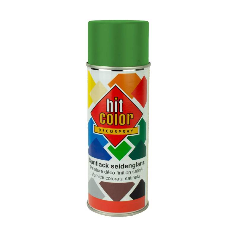 Kwasny Hit Color Lackspray Lack Spray Spraylack Gelbgruen Hochglanz Ral 6018 400 ml von Auto K