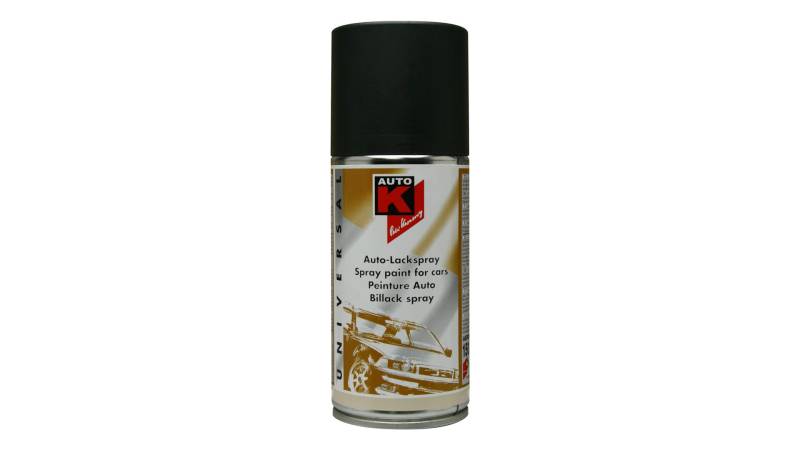 Auto K Lackspray Schwarz matt (150ml) von Auto K