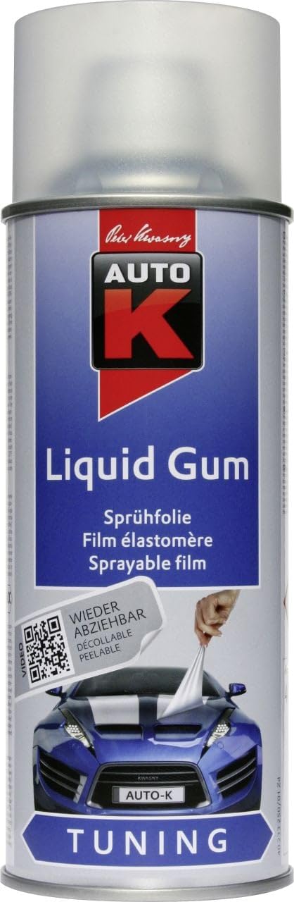 KWASNY 233 256 AUTO-K TUNING Liquid Gum Farblos Lackspray 400ml von AUTO-K