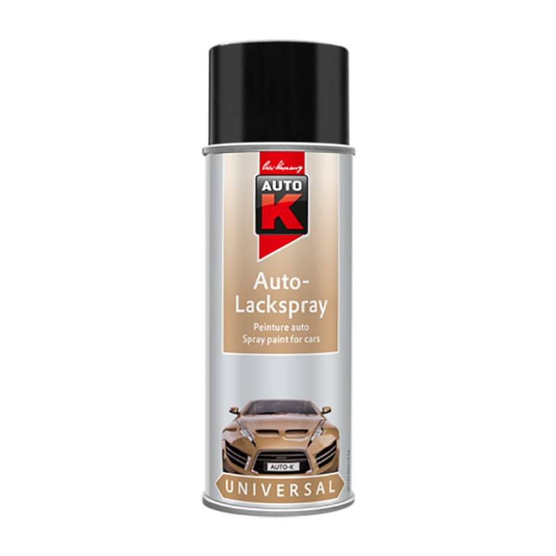 KWASNY 633 021 AUTO-K UNIVERSAL Auto-Lackspray Schwarz Matt 500ml von Auto K