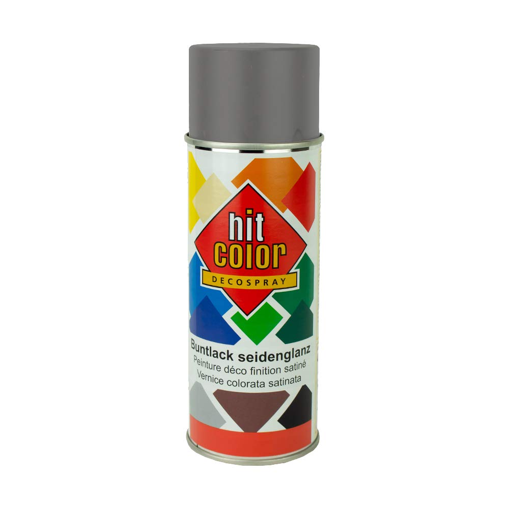 Kwasny Hit Color Lackspray Lack Spray Spraylack Haftgrund Grau 400 ml von Auto K