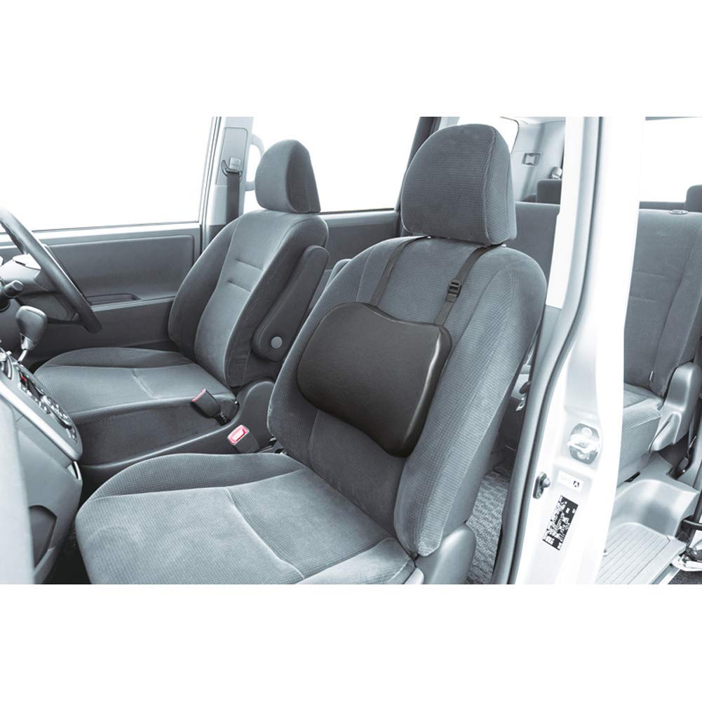 AUTO-STYLE Comfortline Lordose Sitzkissen - Schwarz - 36x26cm von AUTO-STYLE