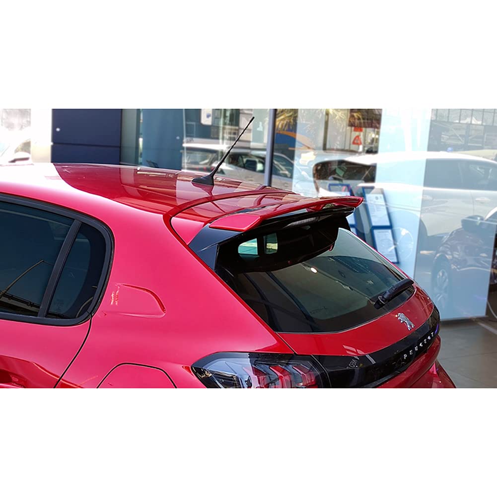 AUTO-STYLE Dachspoiler kompatibel mit Peugeot 208 II HB 5-türer 2019- (PU) von Motordrome