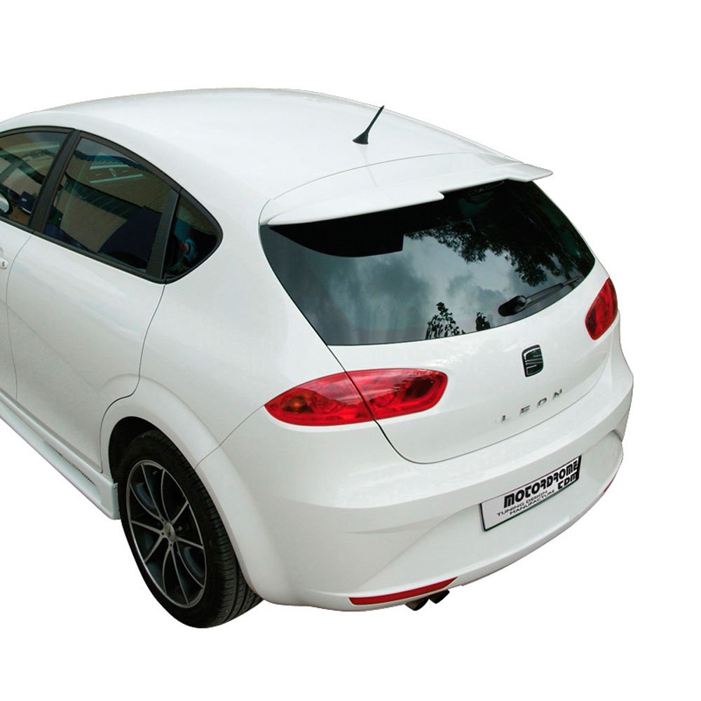 AUTO-STYLE Dachspoiler kompatibel mit Seat Leon 1P Facelift 2009-2012 (PU) von Motordrome