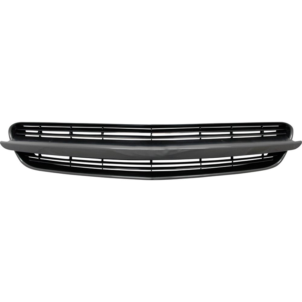 AUTO-STYLE Grill ohne Emblem kompatibel mit Opel Vectra C 2001-2008 Schwarz von AUTO-STYLE