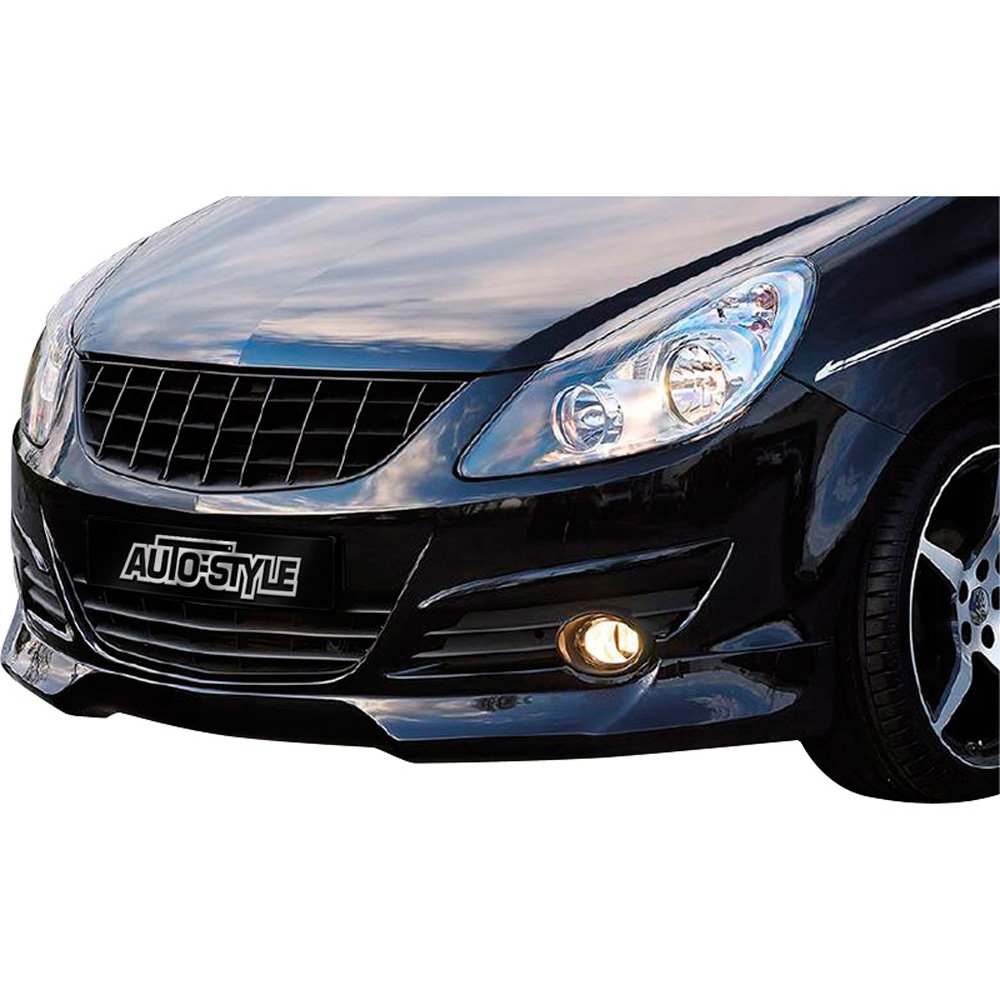 AUTO-STYLE Grill ohne Markenemblem kompatibel mit Opel Corsa D 2006-2010 von AUTO-STYLE