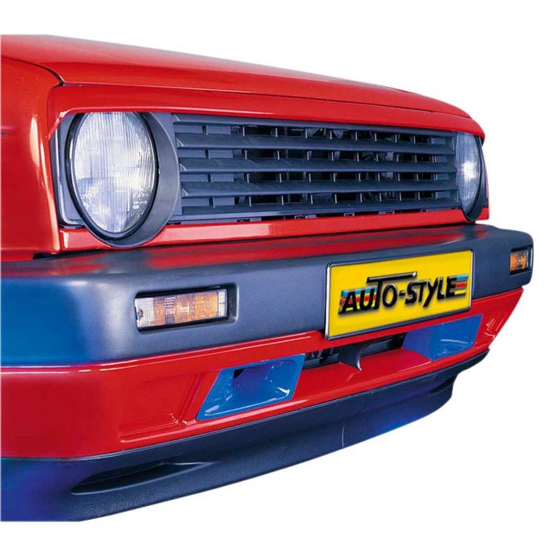 AUTO-STYLE Grill ohne Markenemblem kompatibel mit Volkswagen Golf II 1983-1991 von AUTO-STYLE