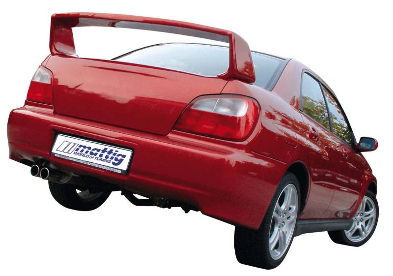 AUTO-STYLE Heckspoiler kompatibel mit Subaru Impreza 2000-2008 'Fighter II' von AUTO-STYLE