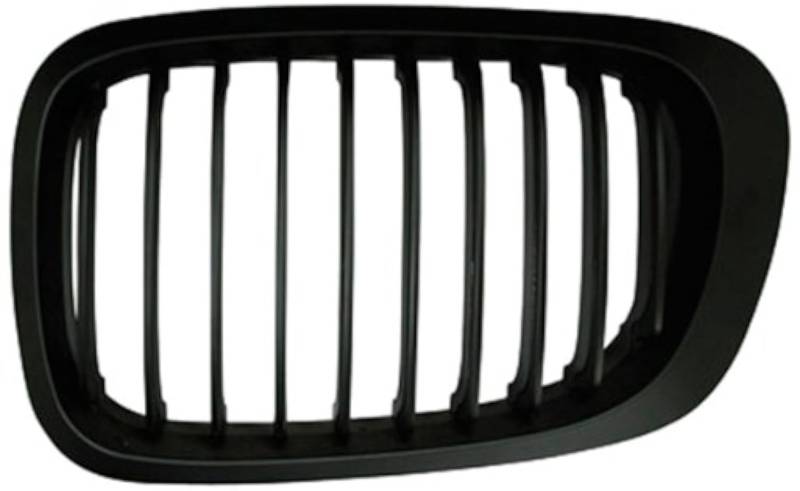 AUTO-STYLE Matt-Schwarze FrontGrills kompatibel mit BMW 3er E46 2 türer 1999-2002 von AUTO-STYLE