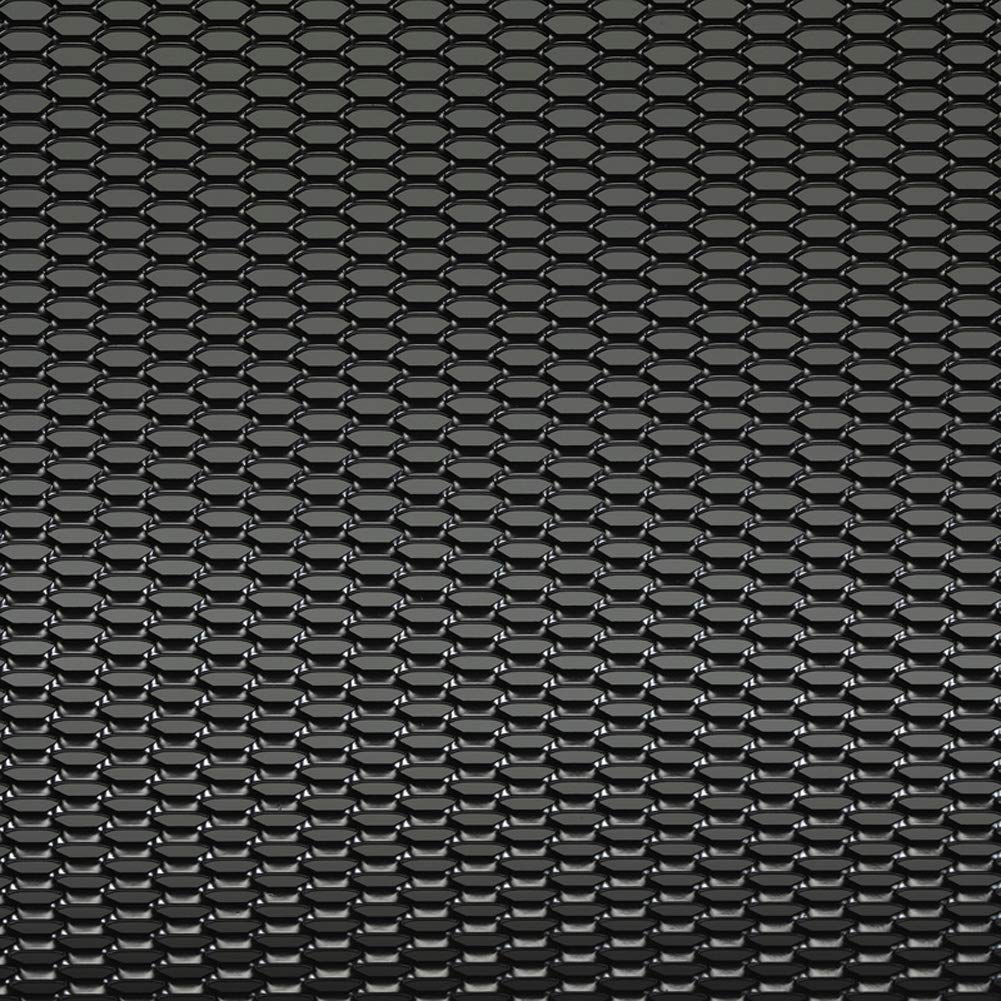 AUTO-STYLE Renngitter Aluminium schwarz - Wabendesign 12x6mm - 125x25cm von AUTO-STYLE