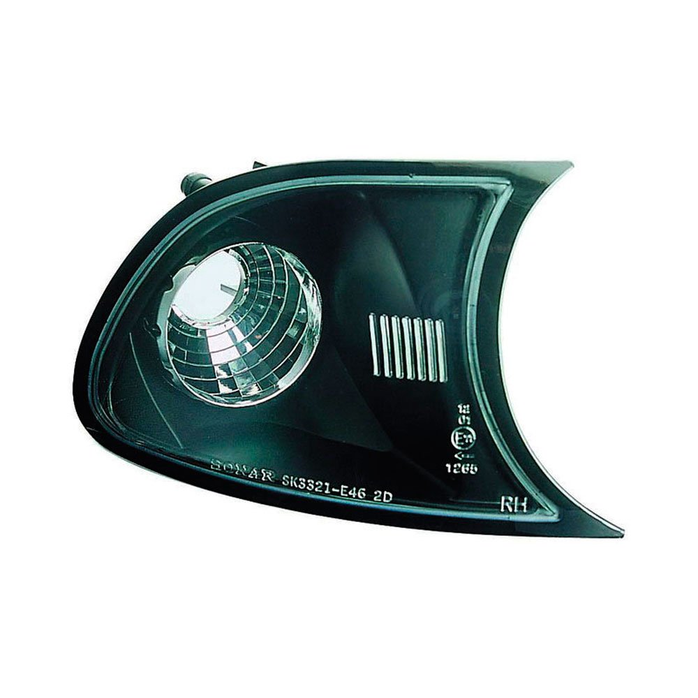 AUTO-STYLE Satz Frontblinker kompatibel mit BMW 3er E46 Coupe/Cabrio 2001-2003 - Schwarz von AUTO-STYLE