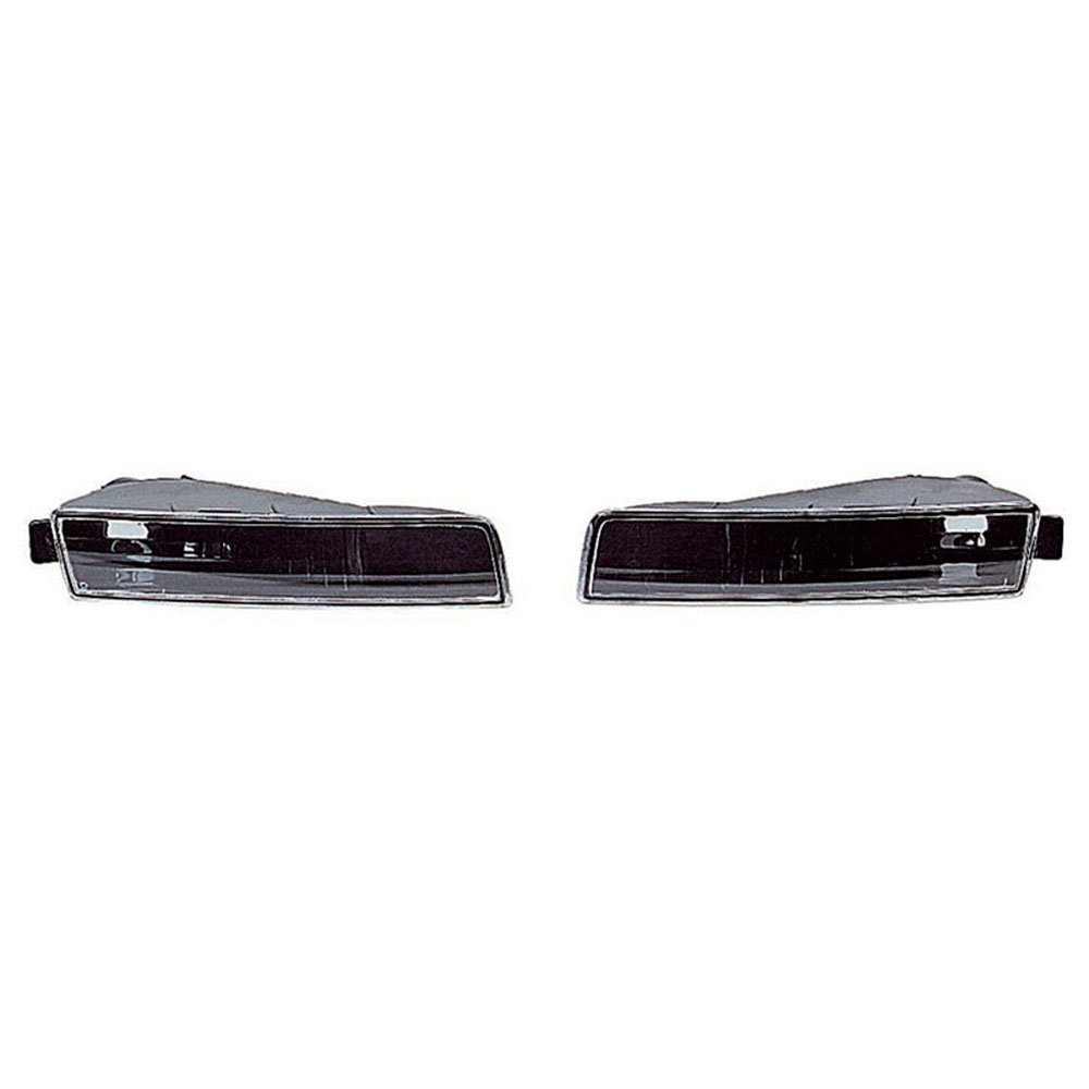 AUTO-STYLE Satz Frontblinker kompatibel mit Honda Prelude 1997-2001 - Schwarz von AUTO-STYLE