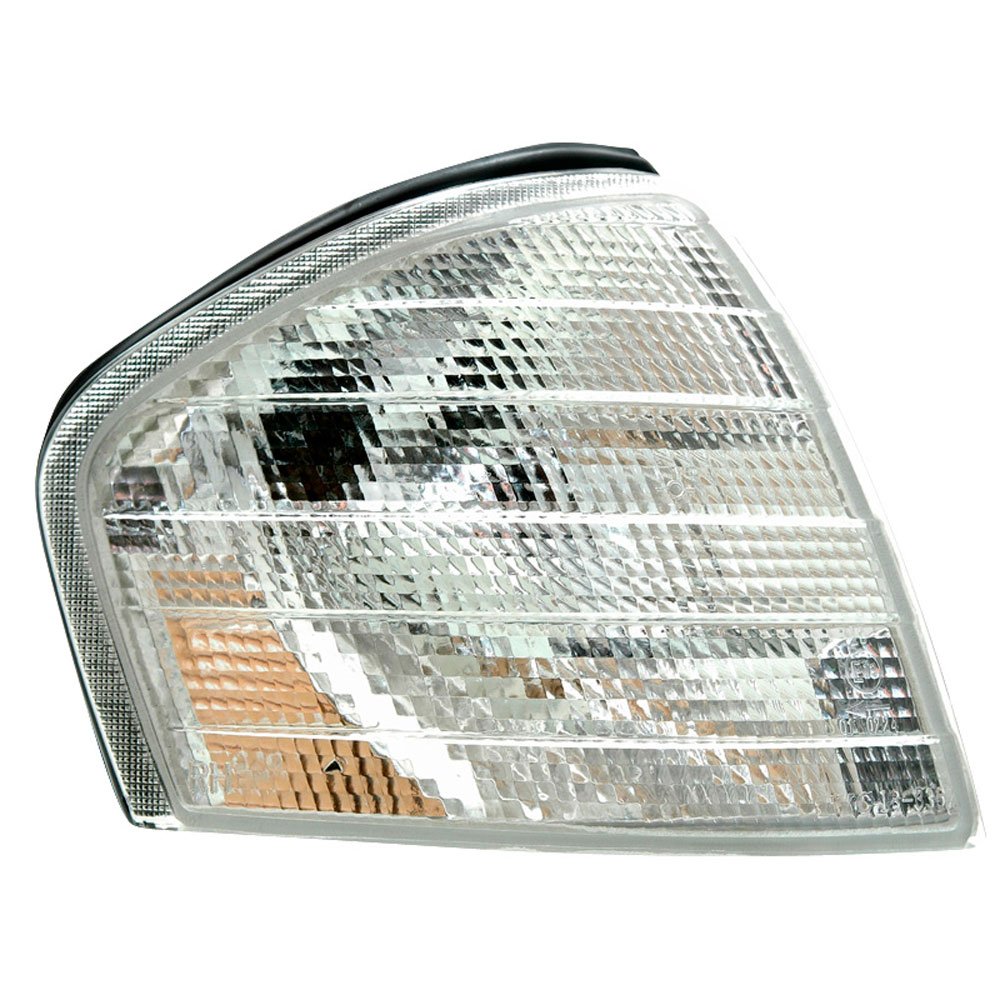 AUTO-STYLE Satz Frontblinker kompatibel mit Mercedes-Benz W202 1993-2000 - Weiß von AUTO-STYLE