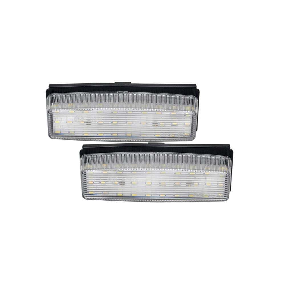 AUTO-STYLE Satz LED Nummerschildbeleuchtung kompatibel mit Mazda MX-5 NC 2006-2015 von AUTO-STYLE