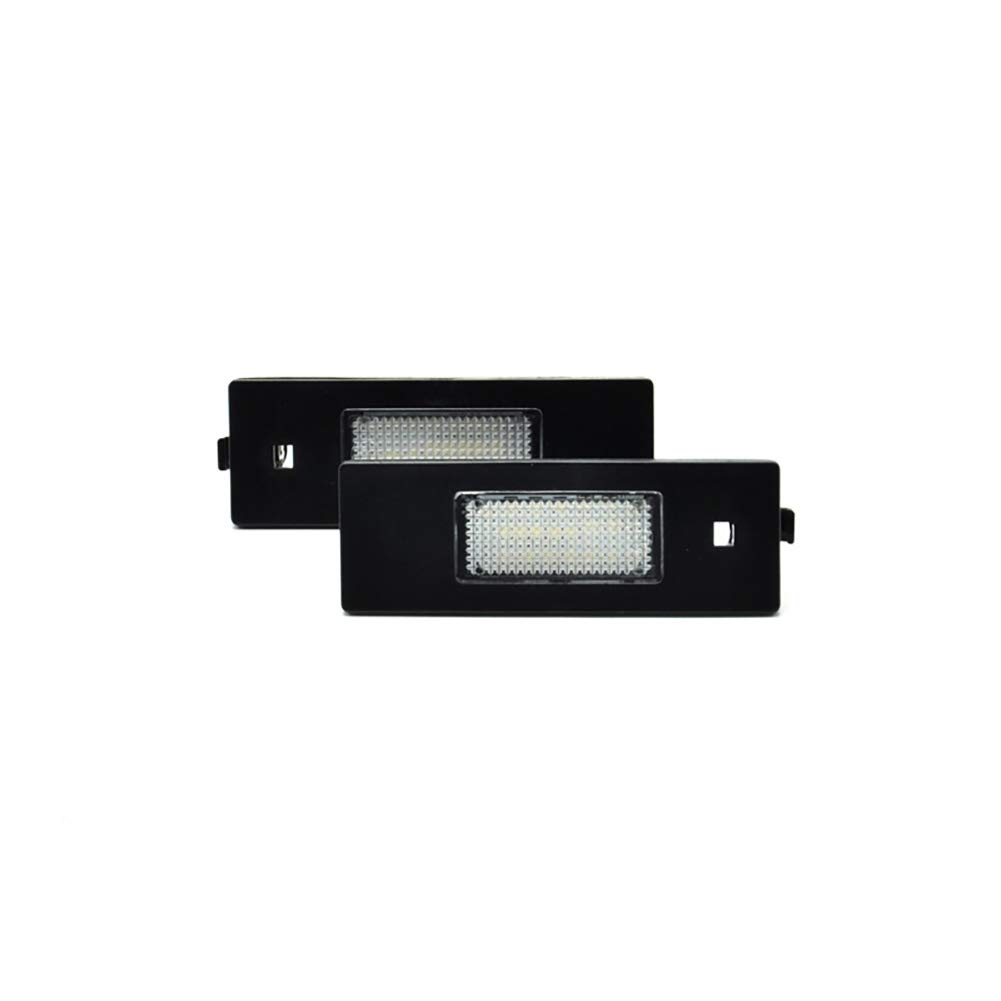 AUTO-STYLE Satz LED Nummerschildbeleuchtung kompatibel mit Alfa Romeo/BMW/Fiat/Mini diverse Modelle von AUTO-STYLE