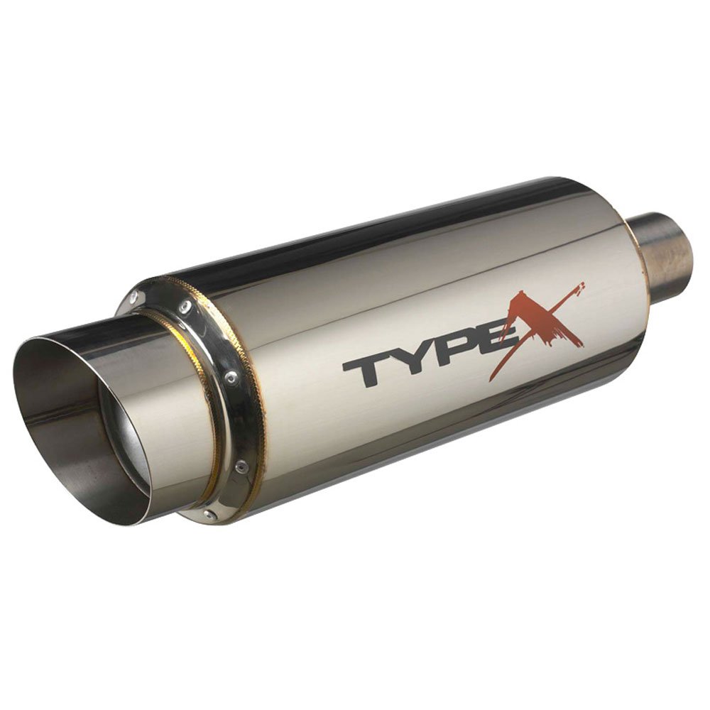 AUTO-STYLE Sportauspuff universal Typ X Racing - Ø150mm - Angle Tip von AUTO-STYLE