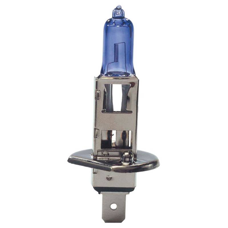 AUTO-STYLE SuperWeiß Blau H1 55W/12V/4200K Halogen Birnen, Satz à 2 Stück (E13) von AUTO-STYLE