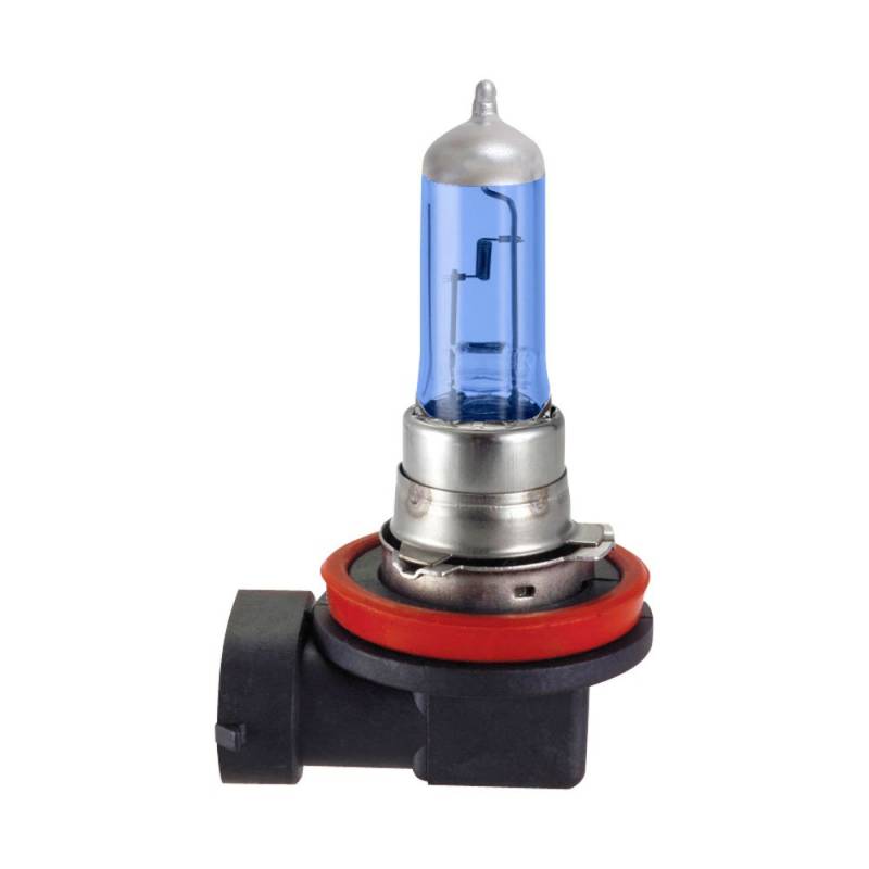 AUTO-STYLE SuperWeiß Blau H11 55W/12V Halogen Birne, Einzelstück (E4) von AUTO-STYLE