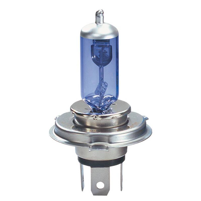 AUTO-STYLE SuperWeiß Blau H4 60-55W/12V/4000K Halogen Birnen, Satz à 2 Stück (E13) von AUTO-STYLE