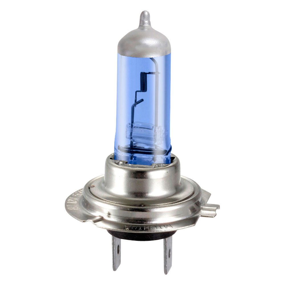 AUTO-STYLE SuperWeiß Blau H7 55W/12V Halogen Birne, Einzelstück (E13) von AUTO-STYLE