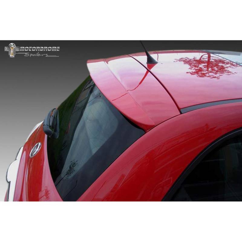 Motordrome Dachspoiler für Fiat 500 2007- (PU), Grau, Schwarz, Rosa, Rot, Polyurethan (PU) von AUTO-STYLE