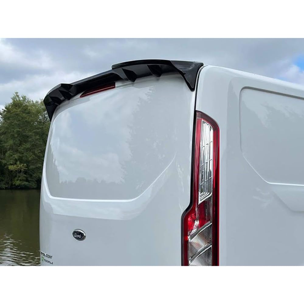 Motordrome A/434 V.2 Dachspoiler kompatibel mit Ford Transit Custom 2012-2018 & FL 2018- (Heckklappe) (PU) von Motordrome