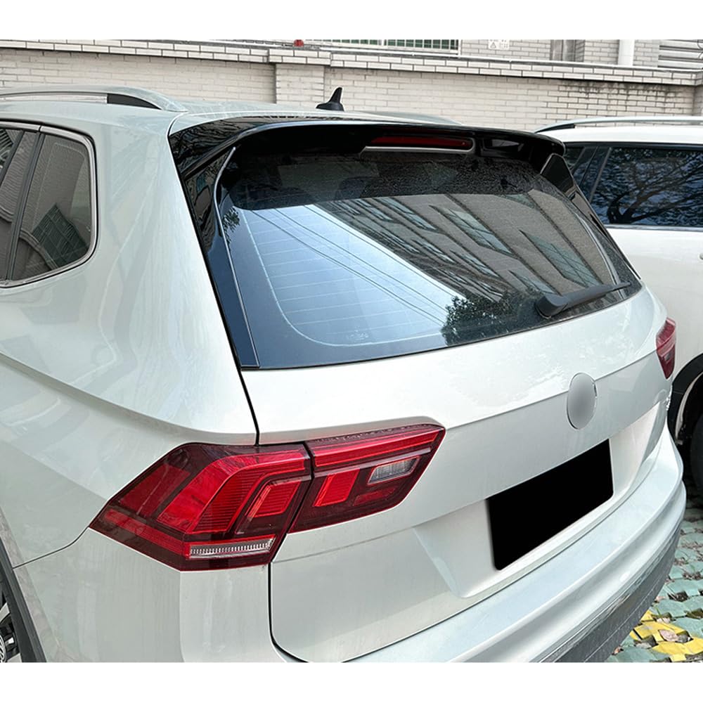 Dachspoiler kompatibel mit Volkswagen Tiguan II 2016-2024 exkl. R/R-Line (ABS Glossy Black) von AUTO-STYLE