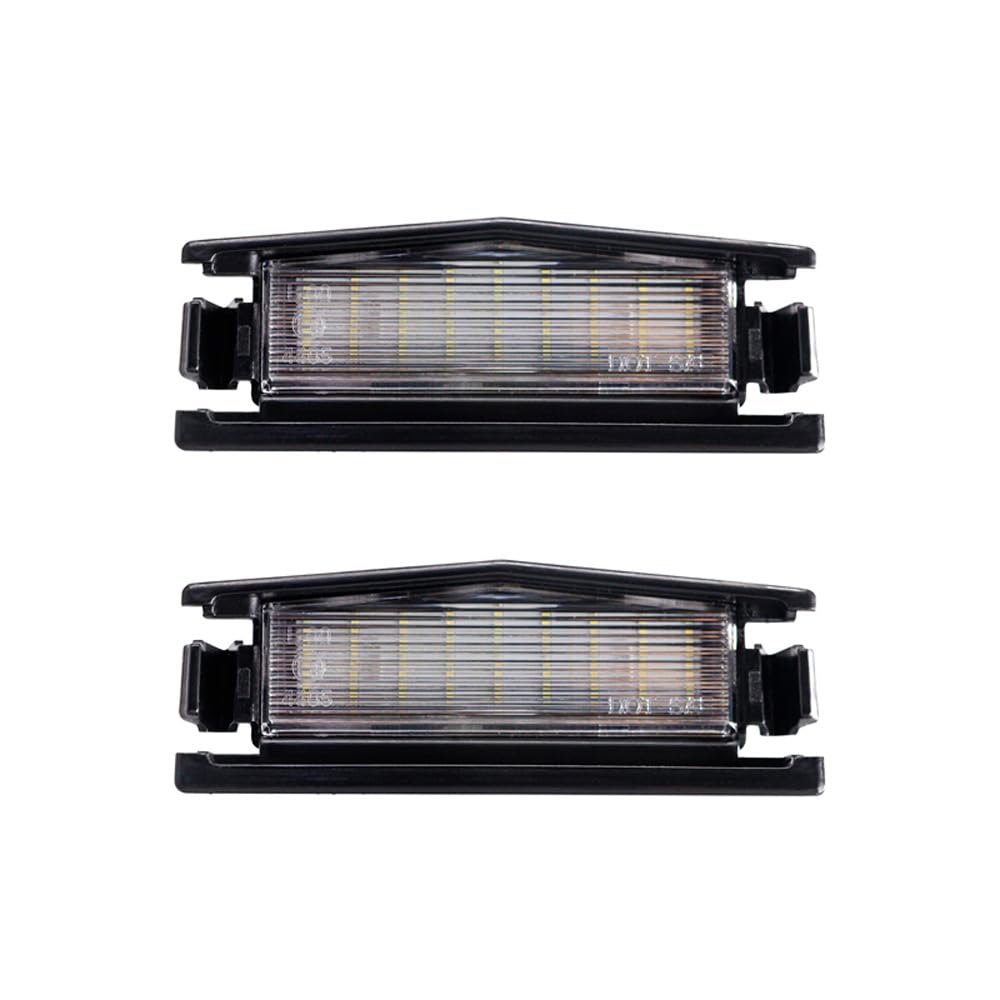 Satz LED Nummerschildbeleuchtung kompatibel mit Mazda 2 HB (DJ/DL) 2014-2022 & MX-5 (ND) 2015-2022 von AUTO-STYLE