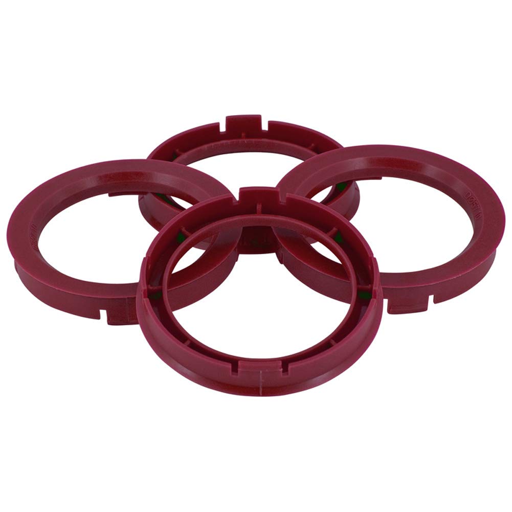 TPI BX7305610-4 Zentrierring-Set, 73,0 auf 56,1 mm, Rot von AUTO-STYLE