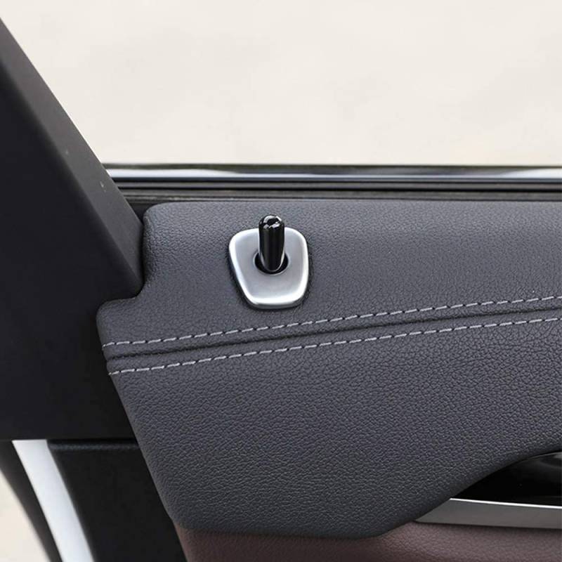 4 x ABS-Kunststoff für X3 G01 X4 G02 2018 2019 ABS Türschlossabdeckung Verkleidung Zubehör von AUTO-spro