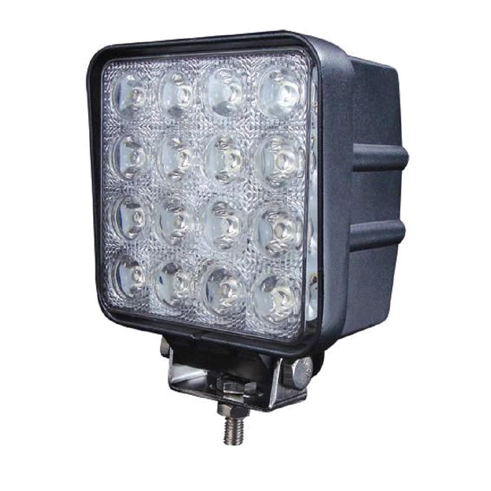 Autojare 20x 48W LED Arbeitsscheinwerfer Zusatzscheinwerfer 4inch für Traktor Bagger offroad SUV ATV UTE UTV 12V 24V von AUTOJARE