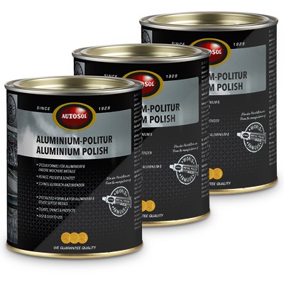 Autosol 3x 750 ml Aluminium Politur [Hersteller-Nr. 01001831] von AUTOSOL