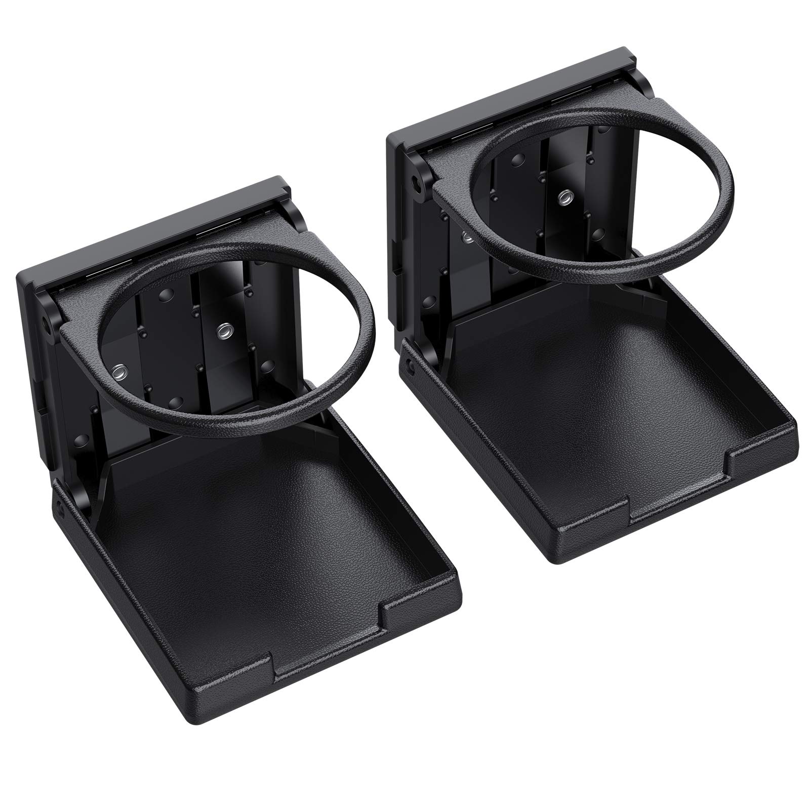 AUTOUTLET 2 stücke Auto Getränkehalter, Universal klappbar Dosenhalter Flaschenhalter Becherhalter für Boot KFZ, aus Kunststoff, Folding Drink Holders von AUTOUTLET