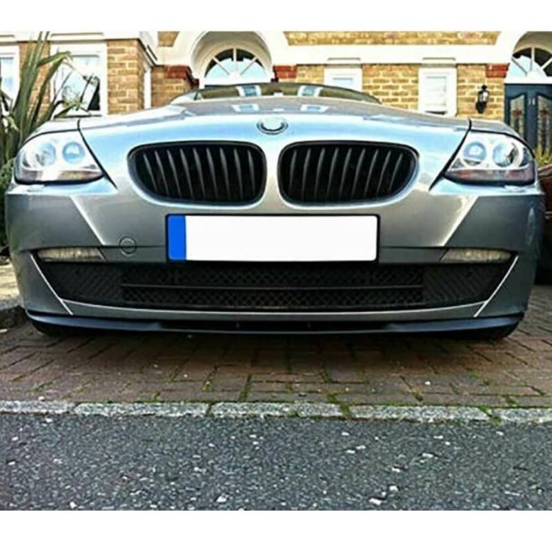 Für BMW Z4 E85 E86 Cupra Frontstoßstange Spoiler Lip Body Kit Schwarz (3 Stück) von AUTOVISION