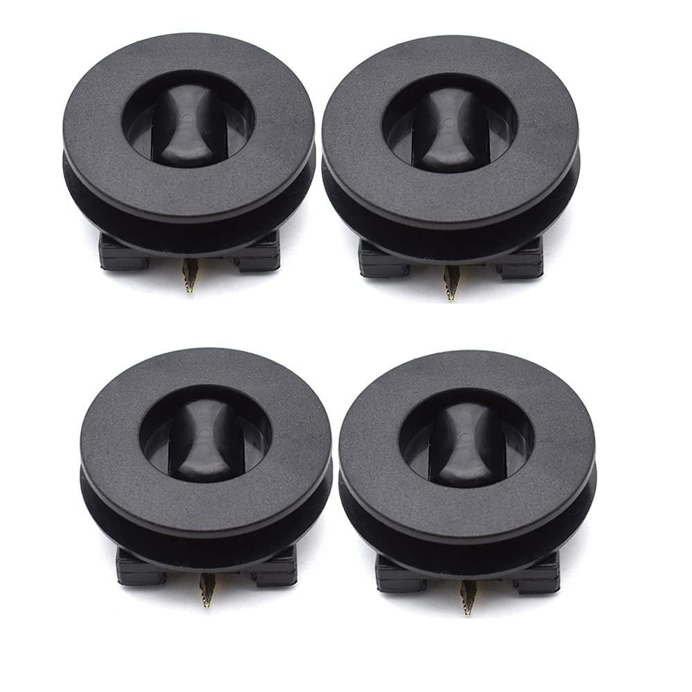 AUTOXBERT 4X Universal für Audi Benz Automatten Clips/Befestigungen/Befestigungselemente Bodendrehverschluss L-Form von AUTOXBERT