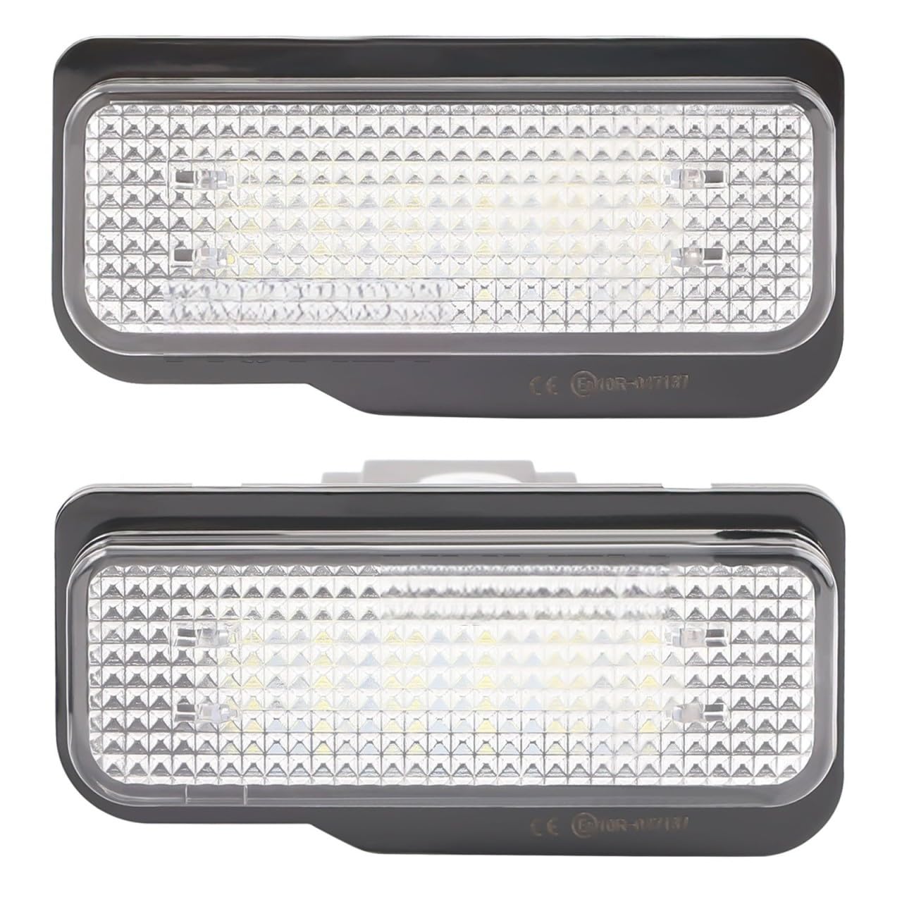 AUTOXBERT LED Kennzeichenbeleuchtung Für Mercedes Benz S203 W211 C219 R171 SLK, 6000K LED Kennzeichenbeleuchtung 2 Stück Plug & Play von AUTOXBERT